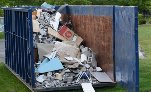 Professional furniture clearance service in action